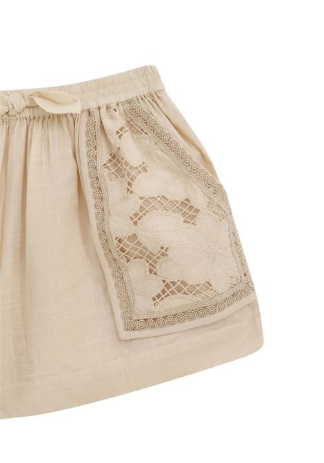 Shorts con pizzo ZIMMERMANN KIDS | 3865ASS252TEA
